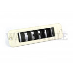 819 951 255 ws Frischluftausströmer weiß/schwarz (168x48mm)