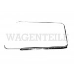 853 321 211 Zierrahmen Fensterschacht-Dichtung, links, chrom