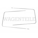 853 355 241 Zierrahmen Dichtung Heckscheibe, chrom