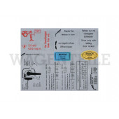 010 010 21A D Aufkleber Set T2 ab '68