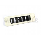 819 951 255 ws Frischluftausströmer weiß/schwarz (168x48mm)