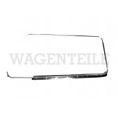 853 321 211 Zierrahmen Fensterschacht-Dichtung, links, chrom