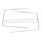 853 345 241 Zierrahmen Dichtung Seitenscheibe Mitte, chrom