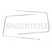 853 355 241 Zierrahmen Dichtung Heckscheibe, chrom