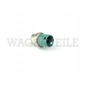 919 369 251 Temperaturschalter 55-65°C/ 2 polig/ blau/ 20mm/ 6,3mm (Saugrohrvorwärmung '86-'87), T3 Allrad WBX ab '86 mit Webasto Zusatzheizung