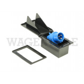 925 043 253 Außensteckdose CEE blau 230V mit Dichtung